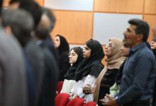 گزارش تصویری مراسم تجلیل از دانشجویان نمونه